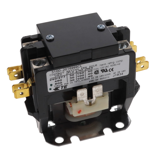 3100-20T6999CL 제조사: TE Connectivity Potter & Brumfield Relays