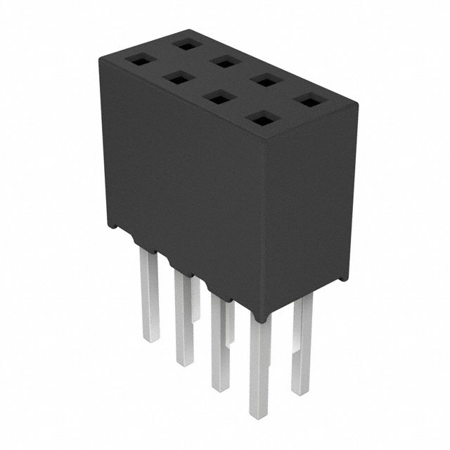 SQT-104-03-F-D 헤더, 리셉터클, 암 소켓 이미지