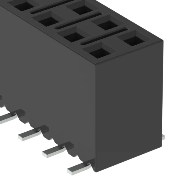 SSM-105-L-DV-BE-LC-TR ヘッダ、レセプタクル、メスソケット 画像