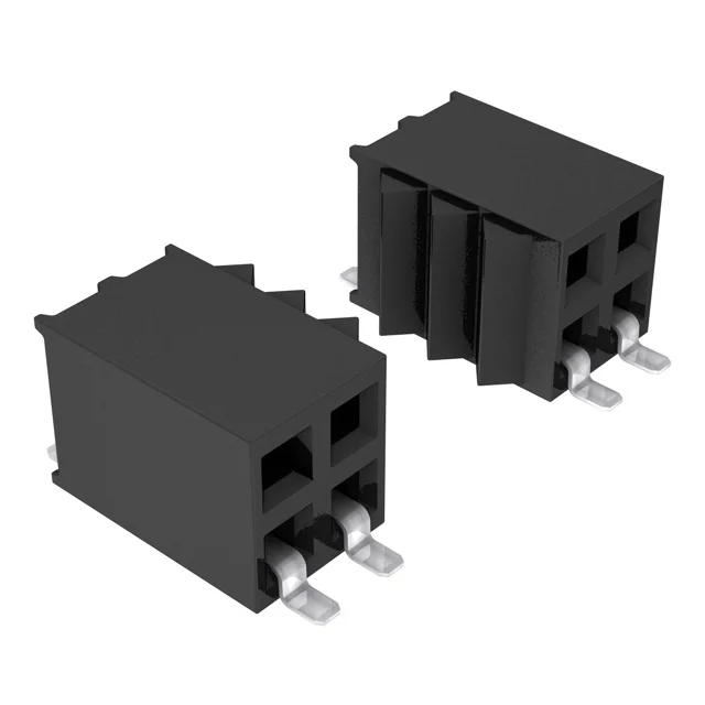 SSM-107-F-DH-TR ヘッダ、レセプタクル、メスソケット 画像