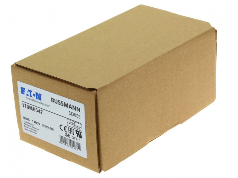 170M6547 제조사: Eaton - Bussmann Electrical Division