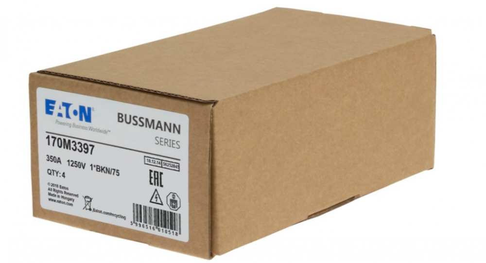 170M3397 제조사: Eaton - Bussmann Electrical Division