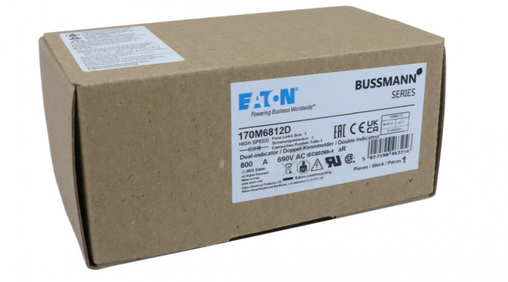 170M6812D メーカー： Eaton - Bussmann Electrical Division