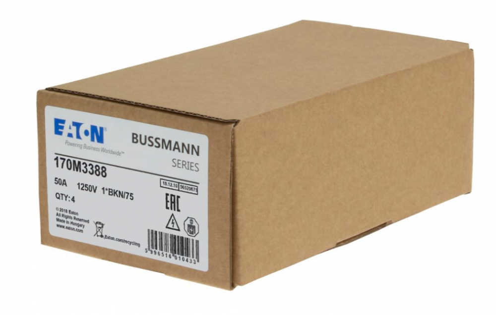 170M3388 제조사: Eaton - Bussmann Electrical Division