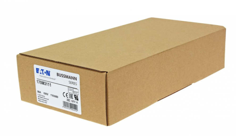 170M3111 제조사: Eaton - Bussmann Electrical Division