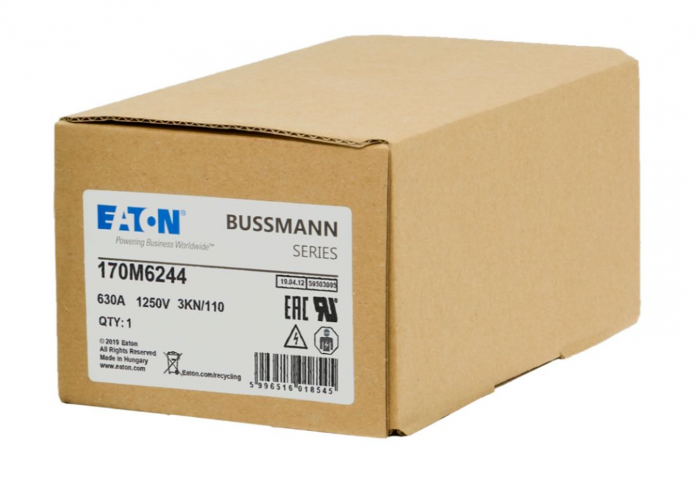 170M6244 제조사: Eaton - Bussmann Electrical Division