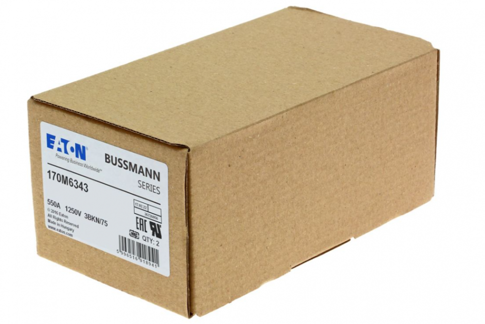170M6343 メーカー： Eaton - Bussmann Electrical Division