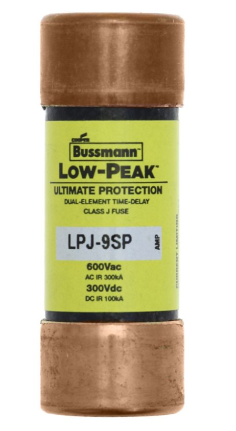 LPJ-9SP 제조사: Eaton - Bussmann Electrical Division