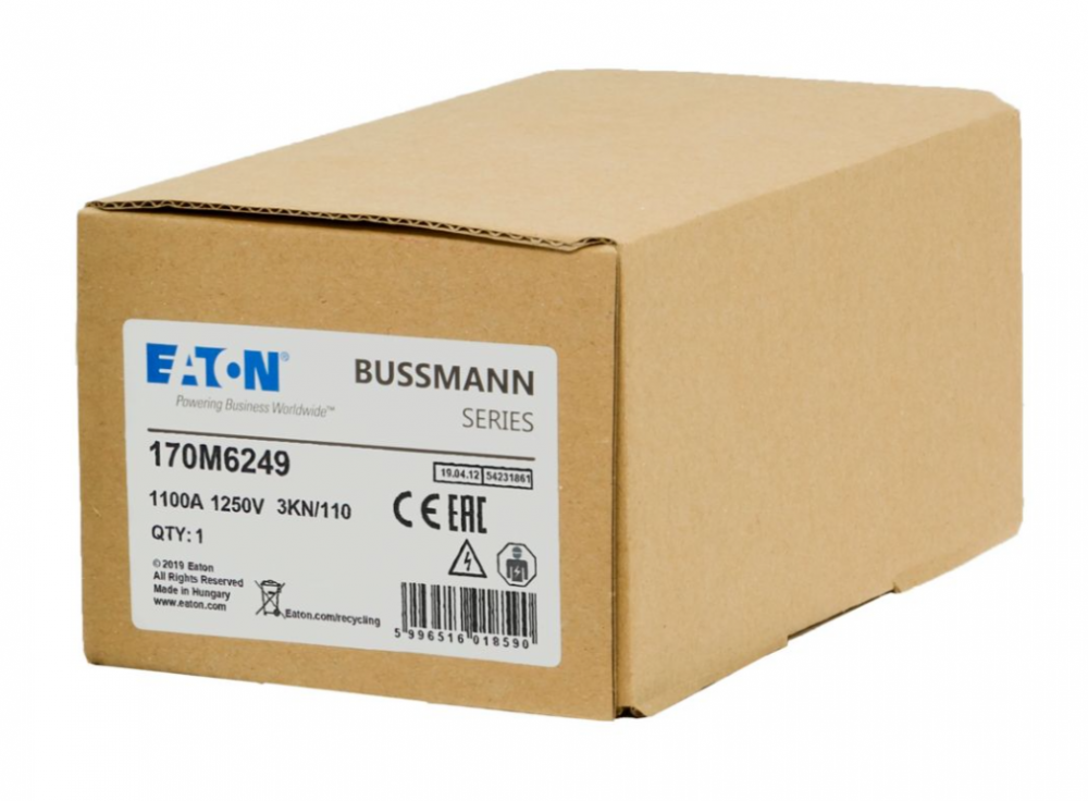170M6249 제조사: Eaton - Bussmann Electrical Division
