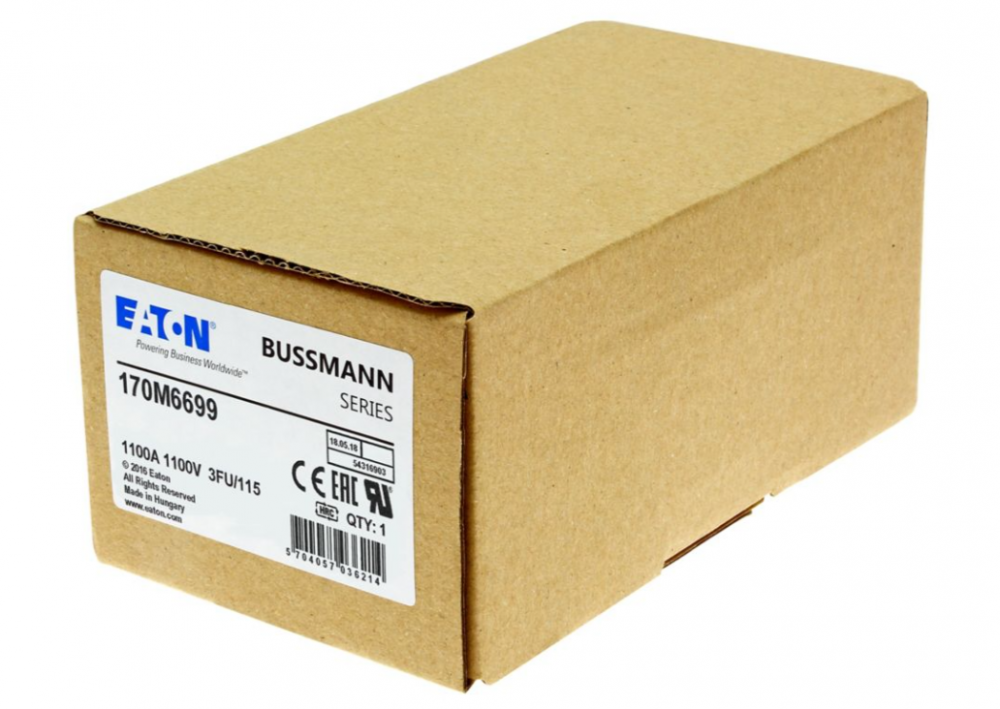 170M6699 제조사: Eaton - Bussmann Electrical Division