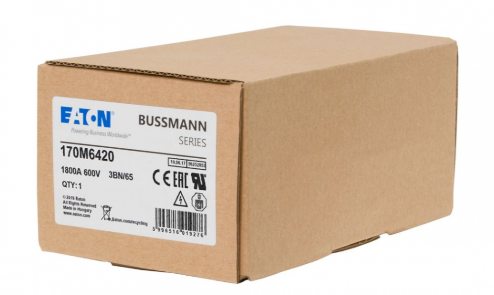170M6420 제조사: Eaton - Bussmann Electrical Division
