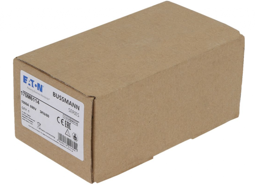 170M6114 제조사: Eaton - Bussmann Electrical Division