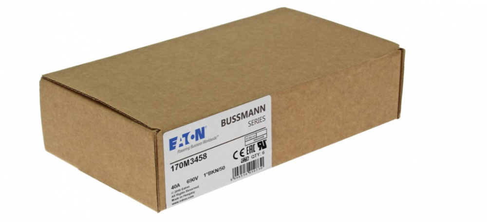 170M3458 제조사: Eaton - Bussmann Electrical Division