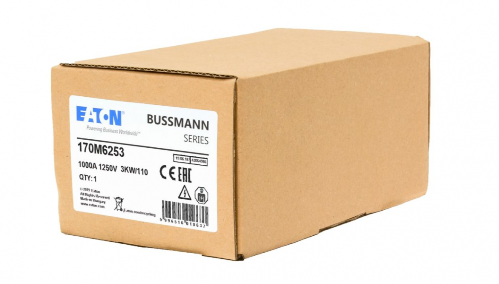 170M6253 제조사: Eaton - Bussmann Electrical Division