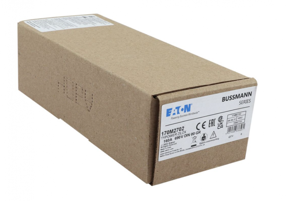 170M2702 제조사: Eaton - Bussmann Electrical Division