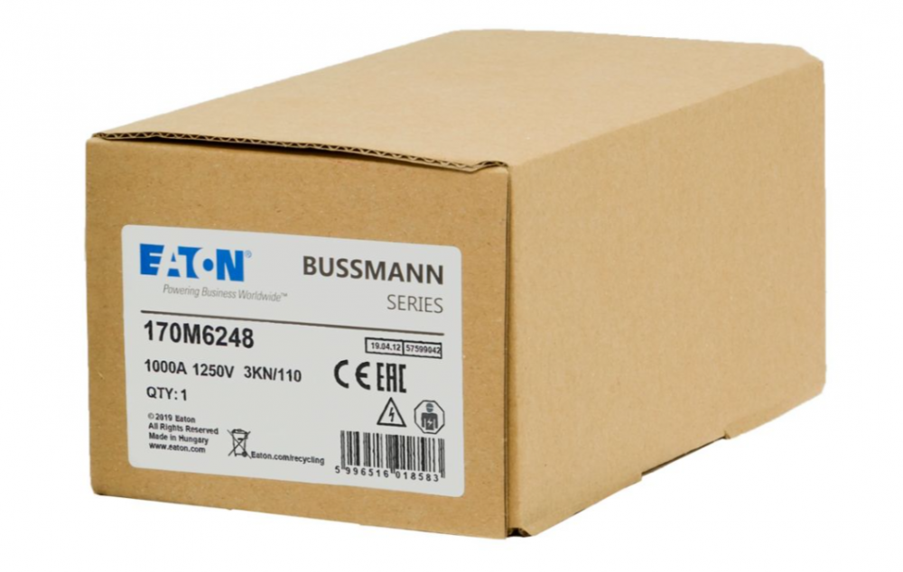170M6248 제조사: Eaton - Bussmann Electrical Division