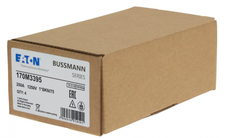 170M3395 제조사: Eaton - Bussmann Electrical Division