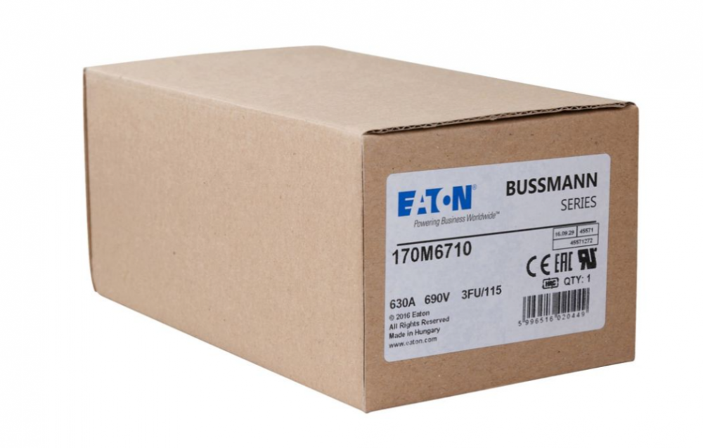170M6710 メーカー： Eaton - Bussmann Electrical Division