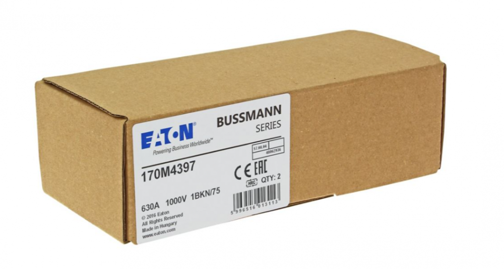 170M4397 제조사: Eaton - Bussmann Electrical Division
