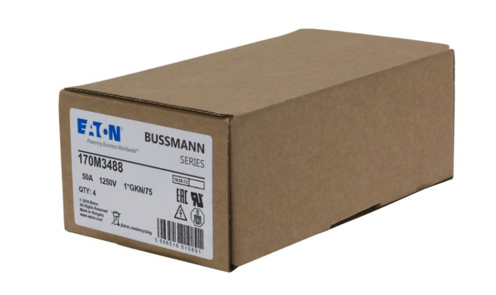170M3488 제조사: Eaton - Bussmann Electrical Division