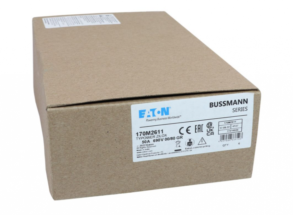 170M2611 メーカー： Eaton - Bussmann Electrical Division