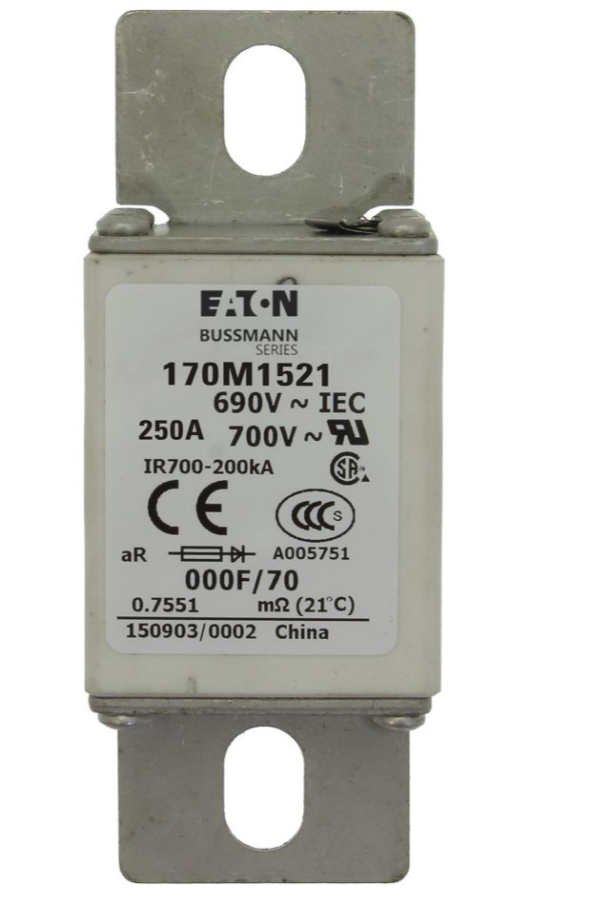 170M1521 제조사: Eaton - Bussmann Electrical Division