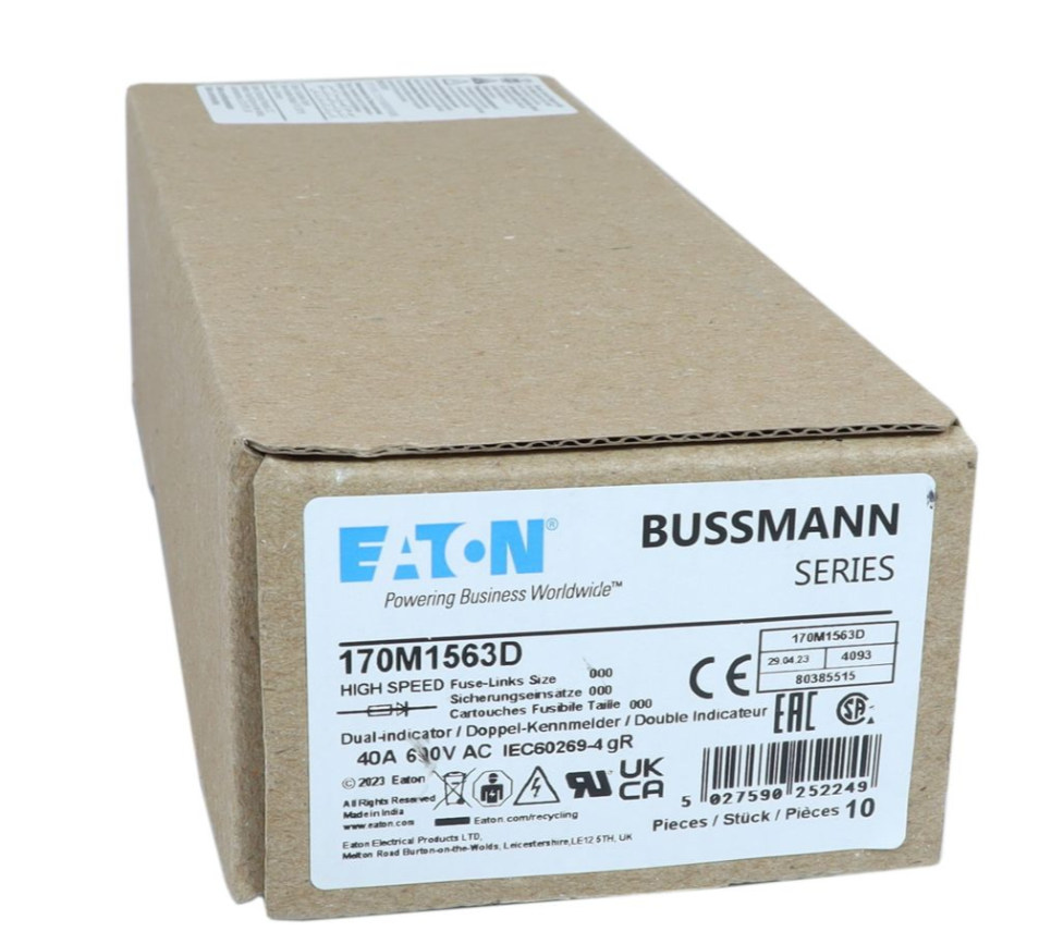 170M1563D メーカー： Eaton - Bussmann Electrical Division