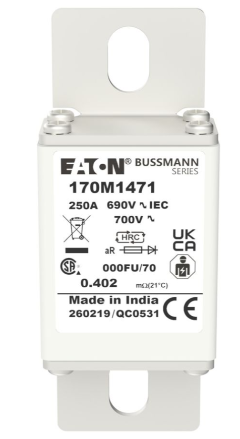 170M1471 제조사: Eaton - Bussmann Electrical Division