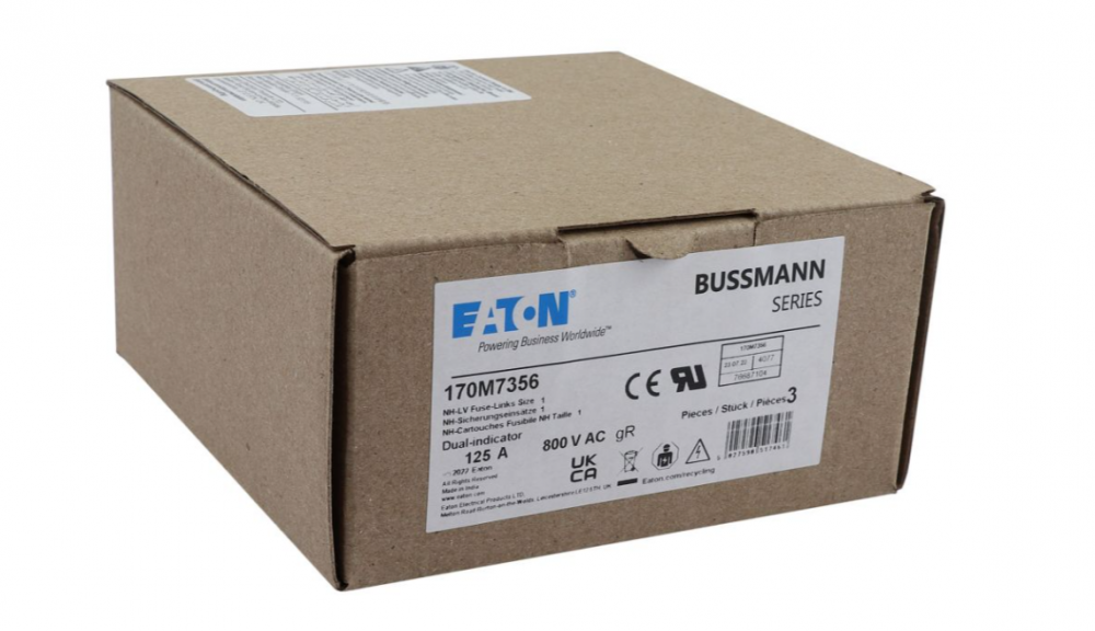 170M7356 제조사: Eaton - Bussmann Electrical Division