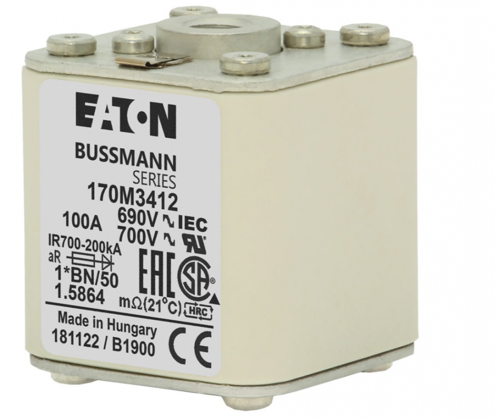 170M3412 メーカー： Eaton - Bussmann Electrical Division