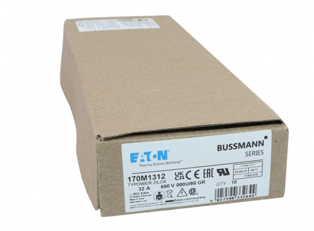170M1312 由 Eaton - Bussmann Electrical Division