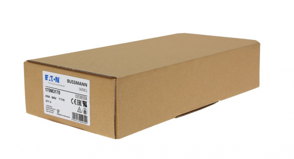 170M3170 제조사: Eaton - Bussmann Electrical Division