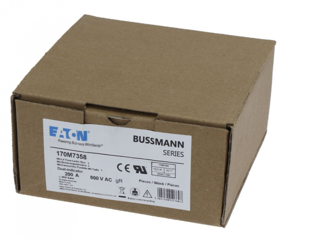 170M7358 제조사: Eaton - Bussmann Electrical Division