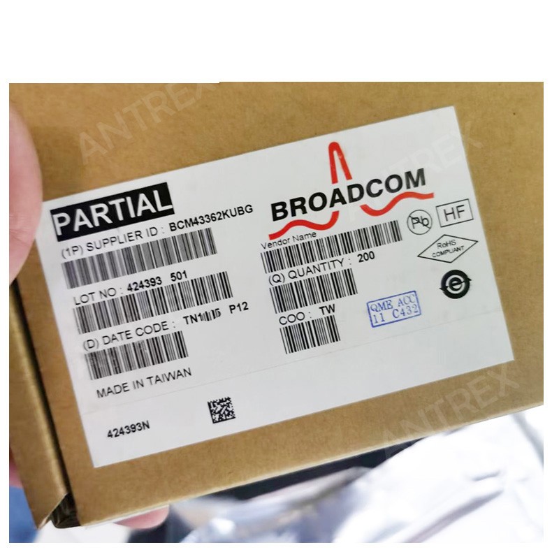 BCM43362KUBG RF收發器 圖片