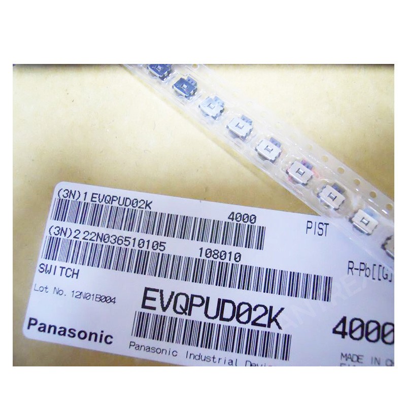 EVQ-PUD02K メーカー： Panasonic Electronic Components