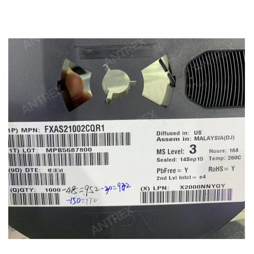 FXAS21002CQR1 제조사: NXP USA Inc.