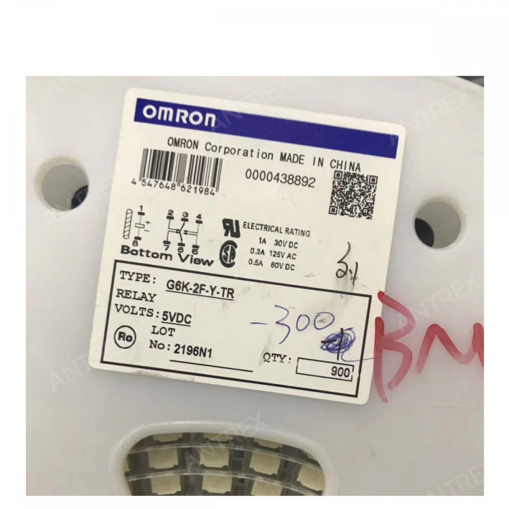 G6K-2F-Y-TR DC5 由 Omron Electronics Inc-EMC Div