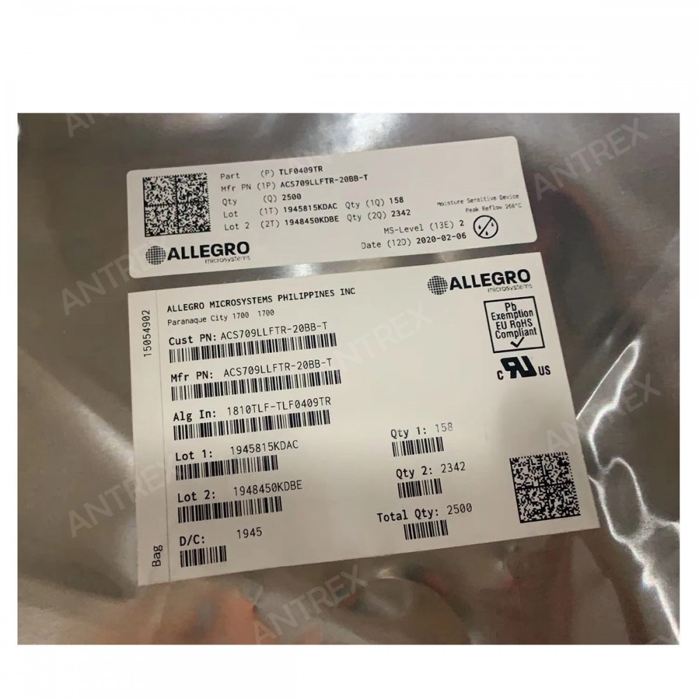 ACS709LLFTR-20BB-T by Allegro MicroSystems