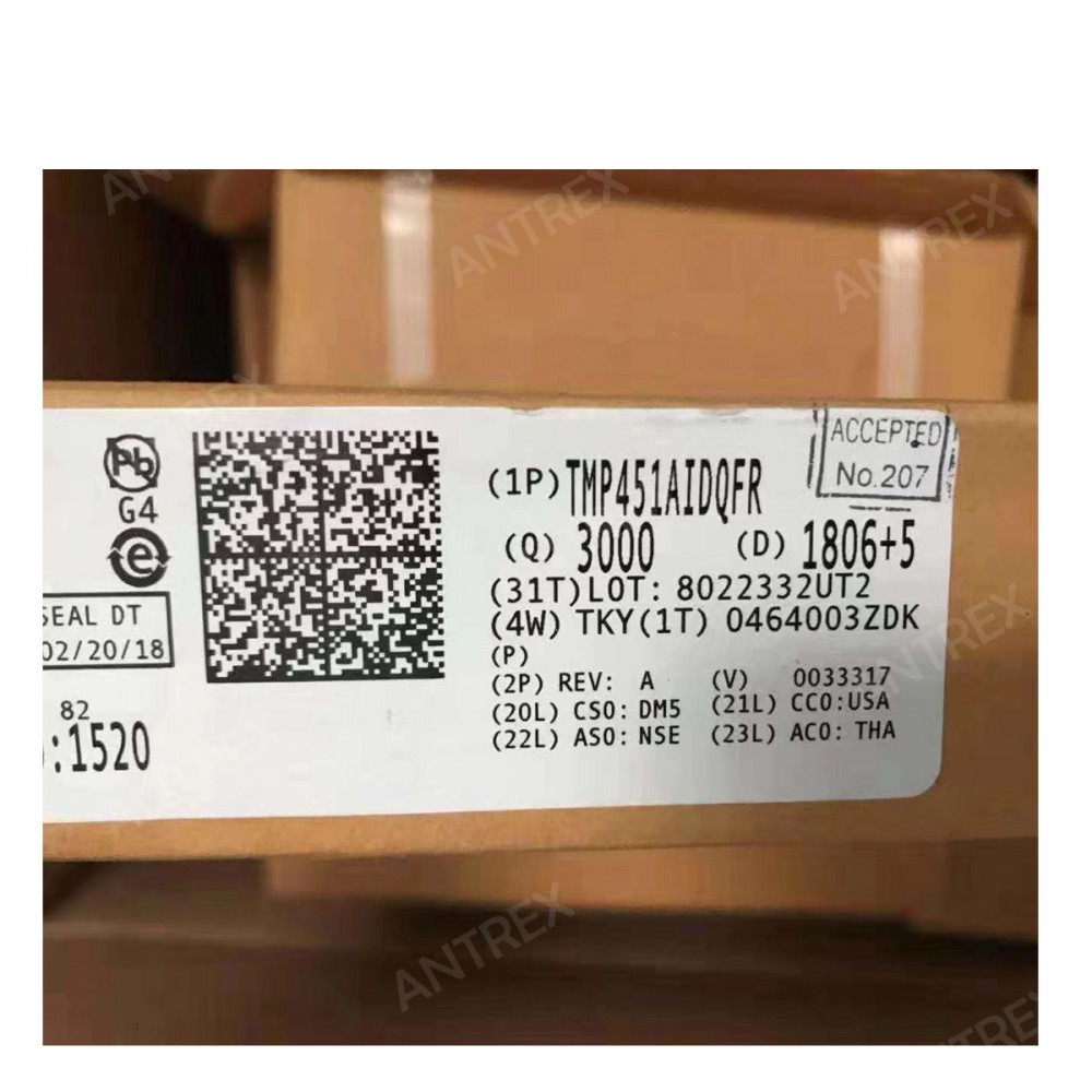 TMP451AIDQFR 제조사: Texas Instruments